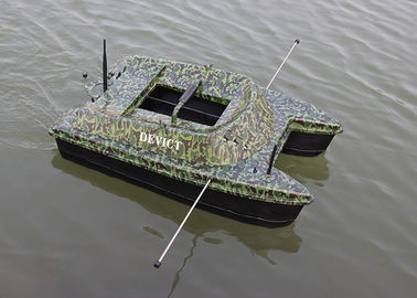 Sea fishing bait boat  DEVC-308 camouflage DEVICT fishing robot catamaran bait boat