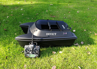Catamaran bait boat  DEVC-300 black bait boat style rc model Battery Power