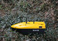 Yellow mini remote control Bait boat range 350m DEVC-113 AC110-240V