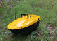 Yellow shuttle bait boat , DEVICT bait boat remote control style radio control