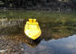 RC Fishing Bait Boat DEVC-103 yellow ABS plastic 11KG / Carton AC 110-240V