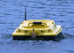 Carp Yellow sonar remote control fishing bait boat  DEVC-303 RoHS Certification