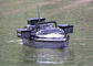 Black  Shuttle bait boat / DEVICT fishing robot  DEVC-200 200-350M Remote Range